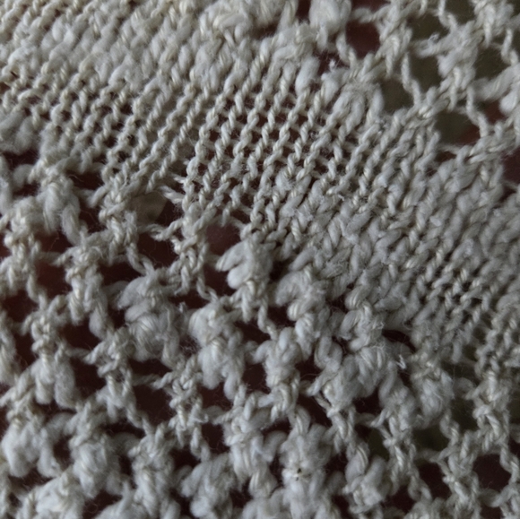 Between Me & You Knit Top Beige Pullover Sweater Size XS 3/4 Sleeves Used - Picture 6 of 6